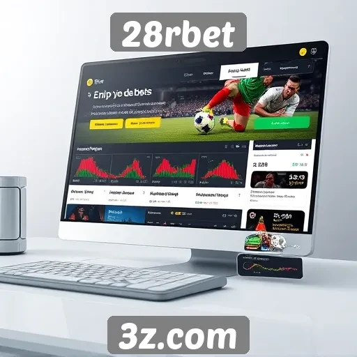 Usabilidade e navegação do site 28rbet